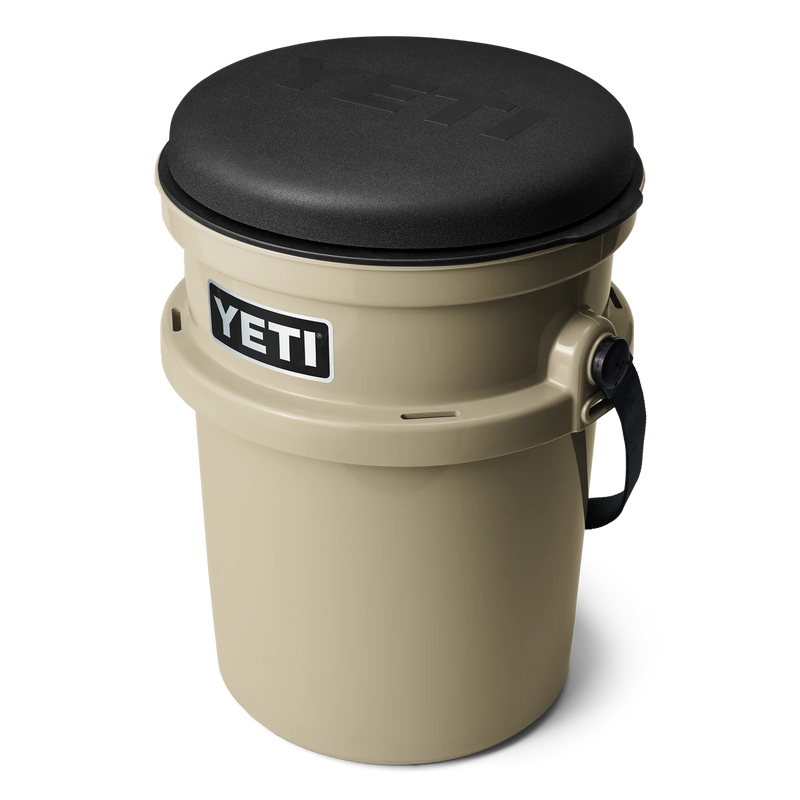 Load image into Gallery viewer, Yeti Loadout Bucket 5 Gallon 360 Degrees Swivel Seat [COL:Black]
