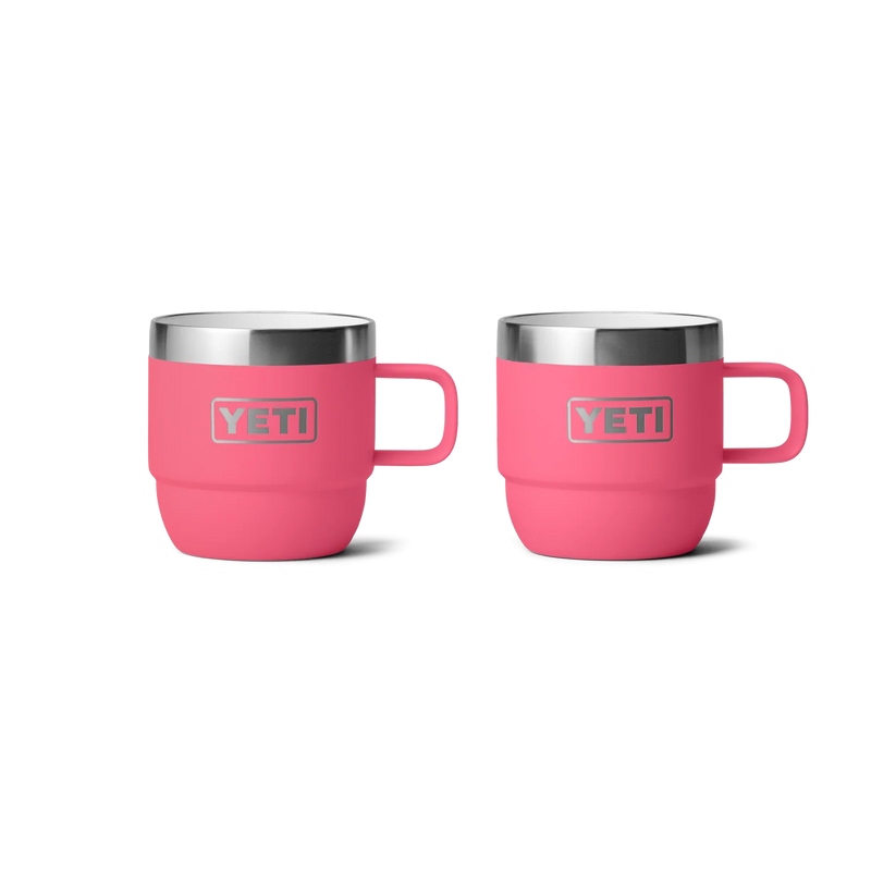 Load image into Gallery viewer, YETI Rambler 6 oz Stackable Mug 2pk Durasip Ceramic (177ml) [COL:Tropical Pink]
