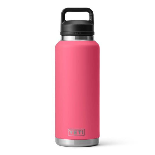 YETI Rambler Bottle with Chug Cap 46 oz (1.4L) [COL:Tropical Pink]