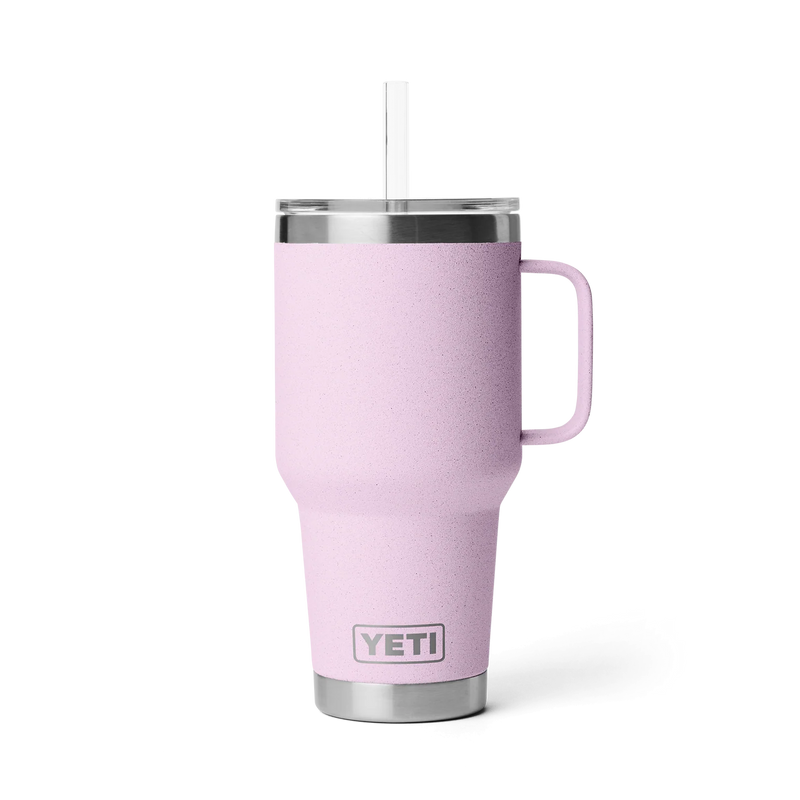 Load image into Gallery viewer, YETI Rambler Straw Mug 35 oz (1L) [COL:Tropical Pink]
