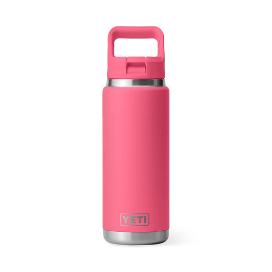 YETI Rambler Straw Bottle 26 oz (796ml) [COL:Tropical Pink]