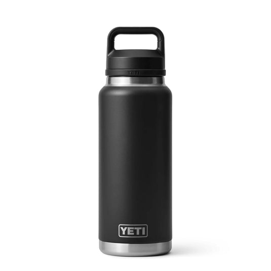 YETI Rambler Bottle with Chug Cap 36 oz (1065ml) [COL:Black]