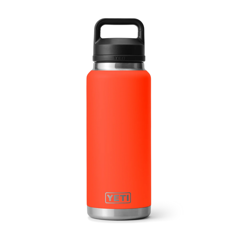 Load image into Gallery viewer, YETI Rambler Bottle with Chug Cap 36 oz (1065ml) [COL:Black]
