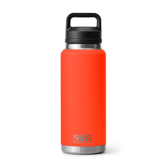 YETI Rambler Bottle with Chug Cap 36 oz (1065ml) [COL:Black]