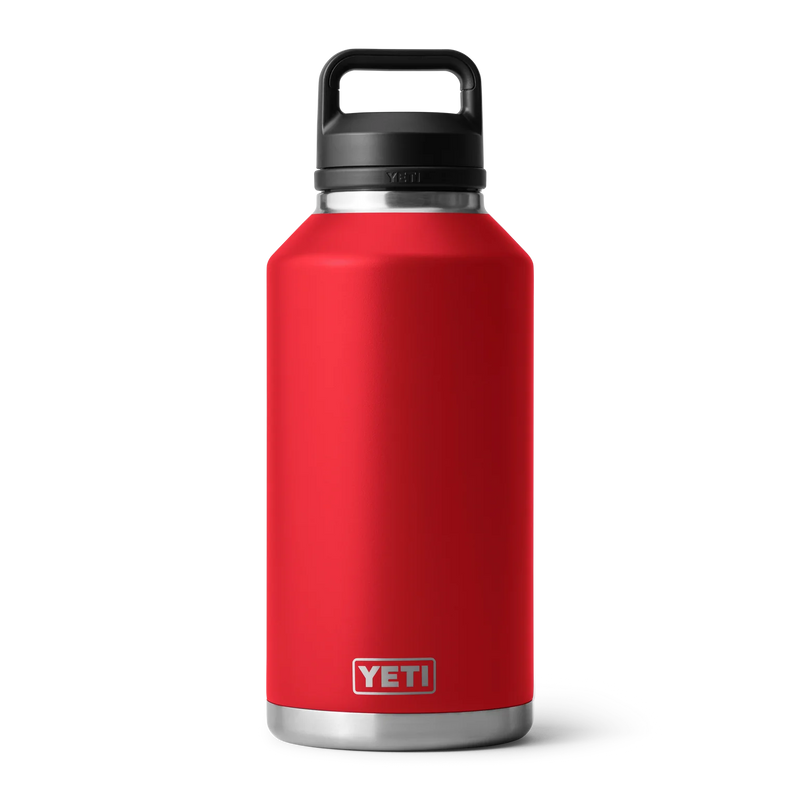 Load image into Gallery viewer, YETI Rambler Bottle with Chug Cap 64 oz (1.9L) [COL:Rescue Red]

