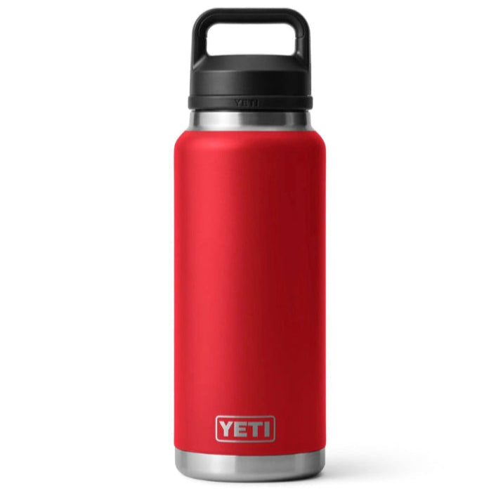 Load image into Gallery viewer, YETI Rambler Bottle with Chug Cap 36 oz (1065ml) [COL:Rescue Red]

