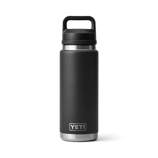 YETI Rambler Bottle with Chug Cap 26 oz (796ml) [COL:Black]