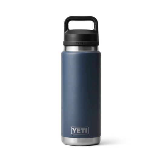 YETI Rambler Bottle with Chug Cap 26 oz (796ml) [COL:Navy]