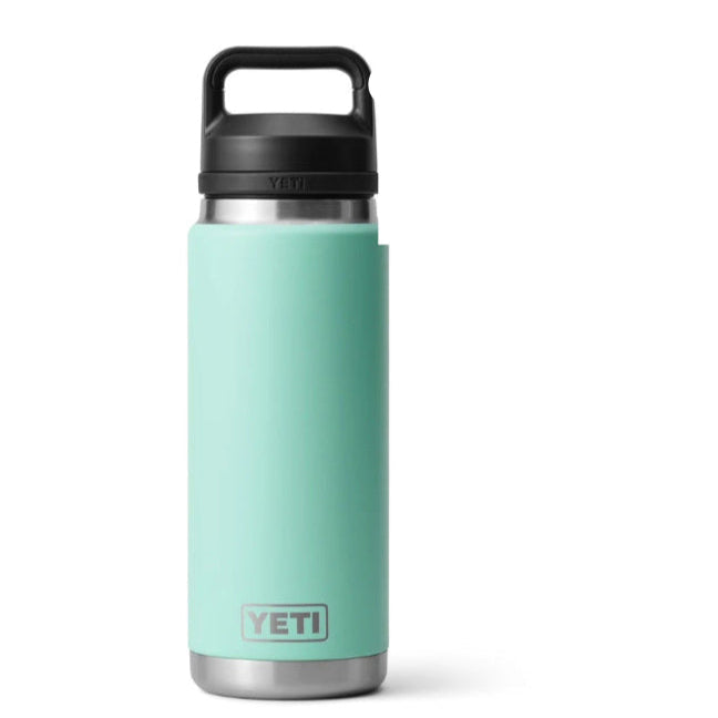 Load image into Gallery viewer, YETI Rambler Bottle with Chug Cap 26 oz (796ml) [COL:Seafoam]
