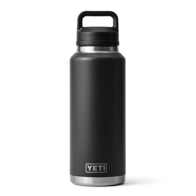 Load image into Gallery viewer, YETI Rambler Bottle with Chug Cap 46 oz (1.4L) [COL:Black]
