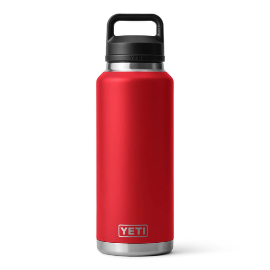 YETI Rambler Bottle with Chug Cap 46 oz (1.4L) [COL:Rescue Red]