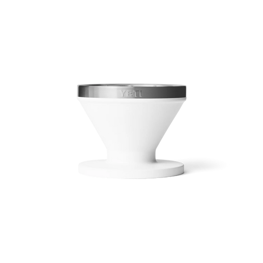 YETI Rambler Pour Over fits V60 Filter White