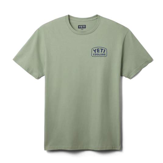 YETI Fishing T Shirt - Olive [SIZ:S]