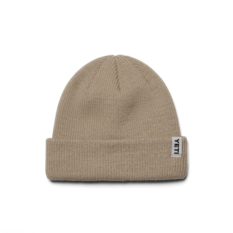 Load image into Gallery viewer, Yeti Logo Badge Beanie [COL:Taupe]
