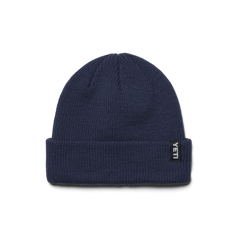 Load image into Gallery viewer, Yeti Logo Badge Beanie [COL:Navy]
