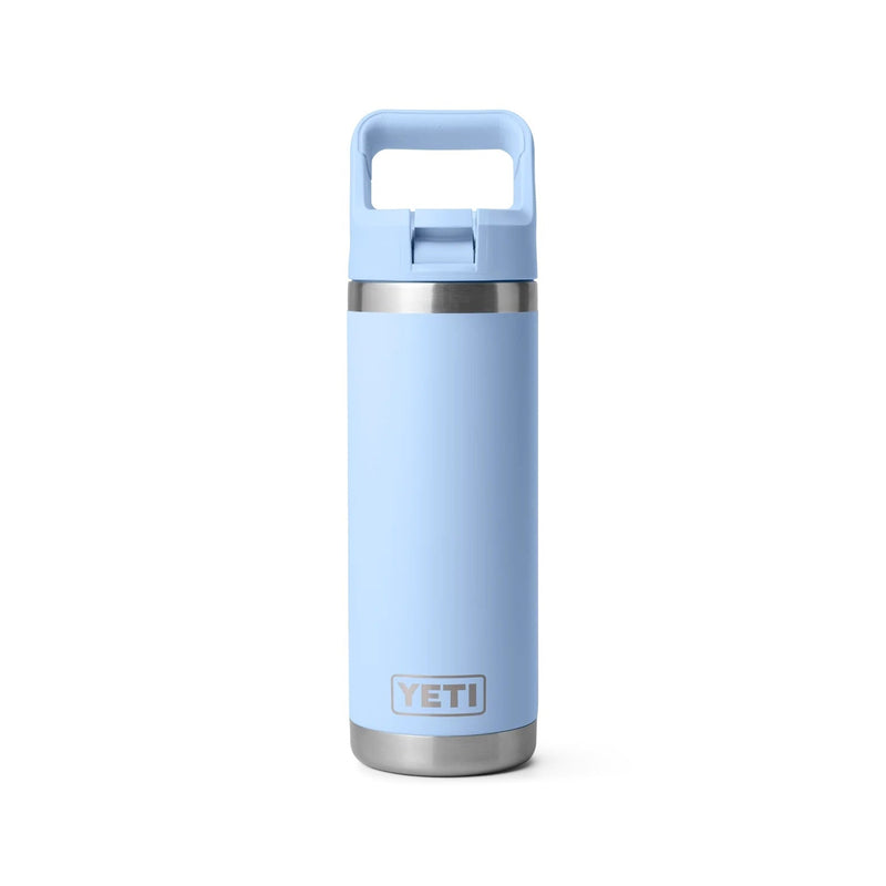 Load image into Gallery viewer, YETI Rambler Straw Bottle 18 oz (532ml) [COL:Big Sky Blue]
