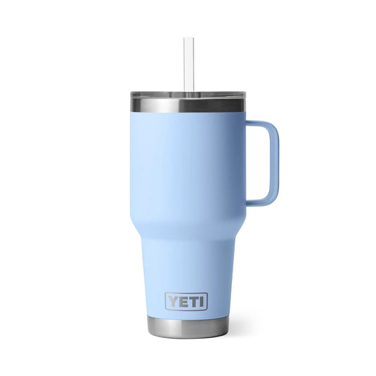 YETI Rambler Straw Mug 35 oz (1L) [COL:Big Sky Blue]