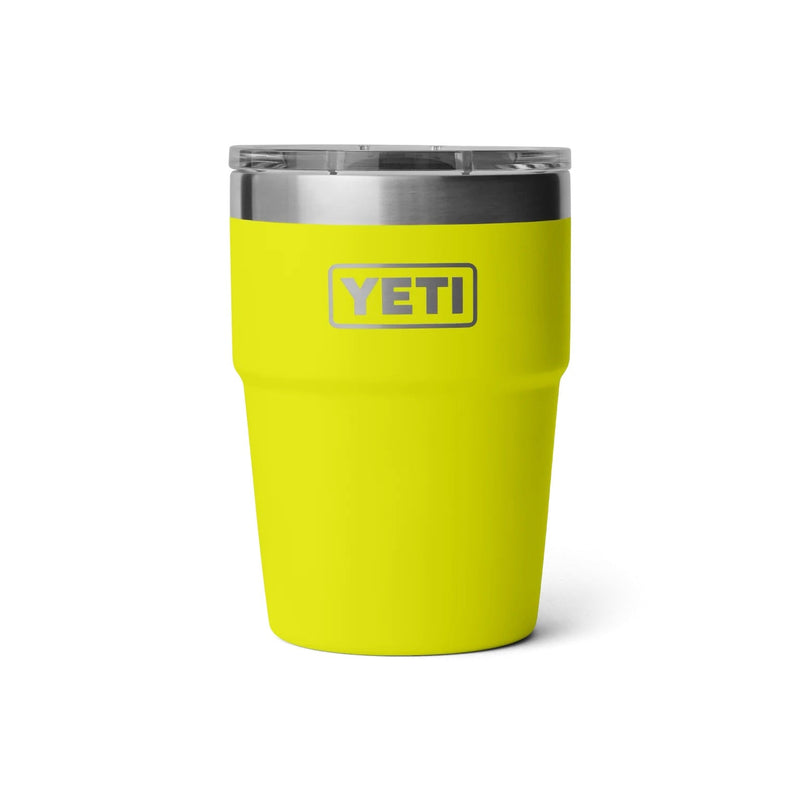 Load image into Gallery viewer, YETI Rambler Stackable Cup 16 oz (473ml) [COL:Firefly Yellow]
