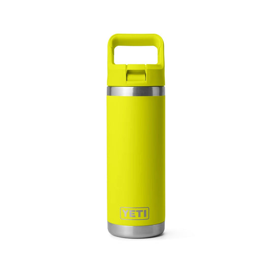 YETI Rambler Straw Bottle 18 oz (532ml) [COL:Firefly Yellow]