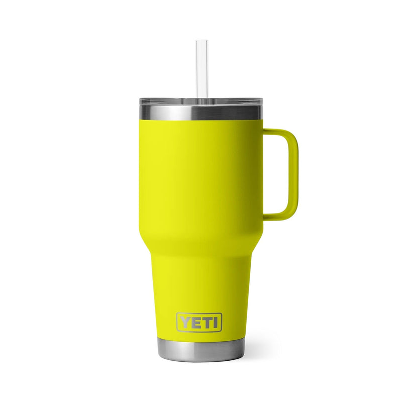 Load image into Gallery viewer, YETI Rambler Straw Mug 35 oz (1L) [COL:Firefly Yellow]
