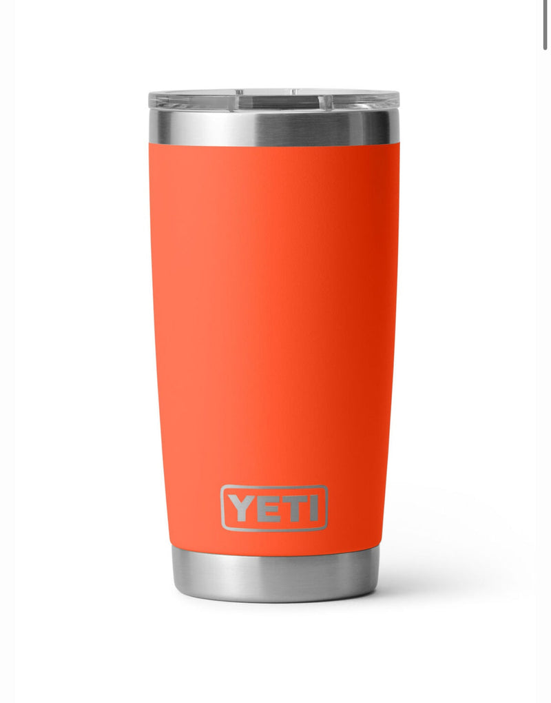 Load image into Gallery viewer, YETI Rambler Tumbler 20 oz (591ml) [COL:Papaya]
