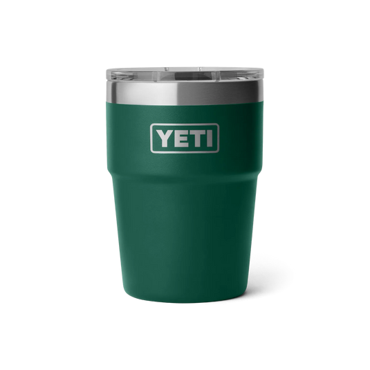 YETI Rambler Stackable Cup 16 oz (473ml) [COL:Black Forest Green]