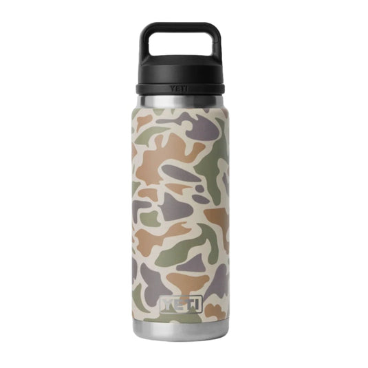 YETI Rambler Bottle with Chug Cap 36 oz (1065ml) [COL:Wetlands Camo]