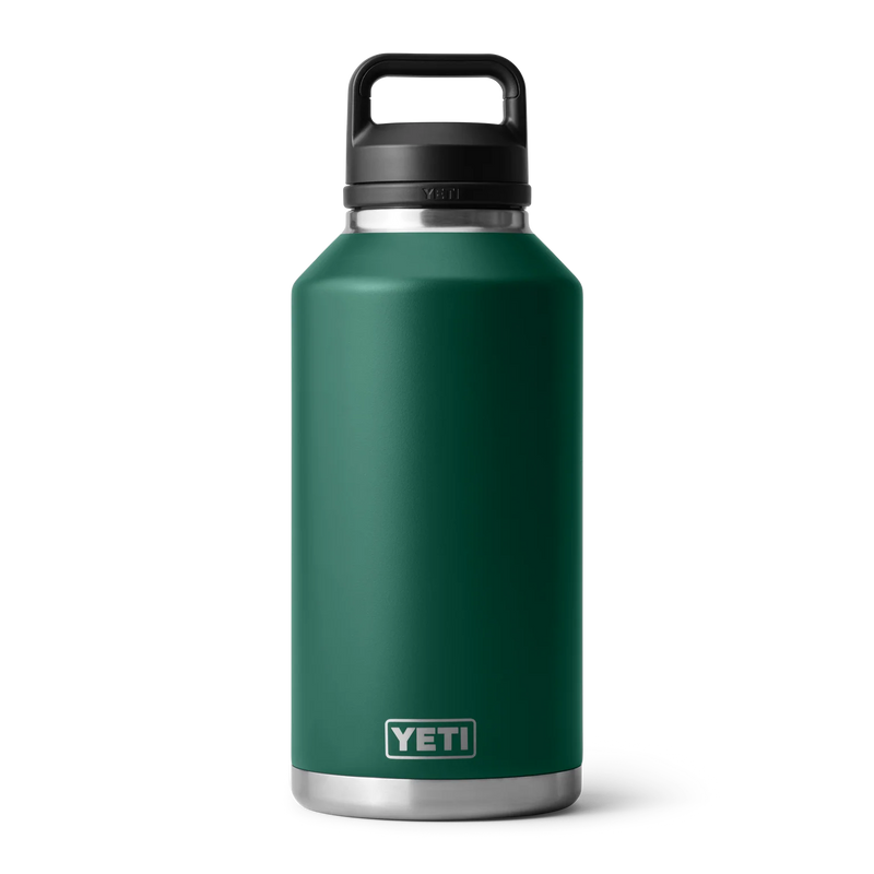 Load image into Gallery viewer, YETI Rambler Bottle with Chug Cap 64 oz (1.9L) [COL:Black Forest Green]
