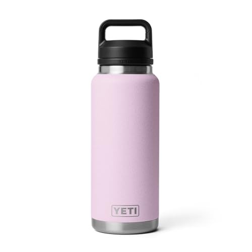 YETI Rambler Bottle with Chug Cap 36 oz (1065ml) [COL:Cherry Blossom]