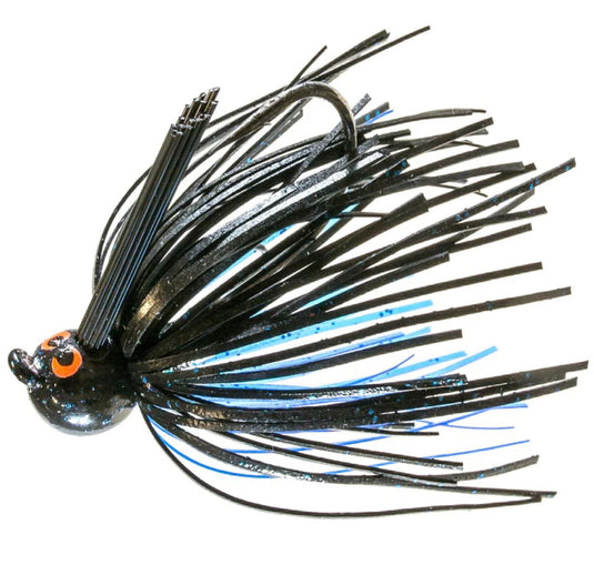 Zman Cross Eyez Power Finesse Jig 3/8 [COL:Black Blue]