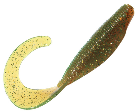 Zman StreakZ Curly TailZ 4" (5 Pack) [COL:Midnight Oil]