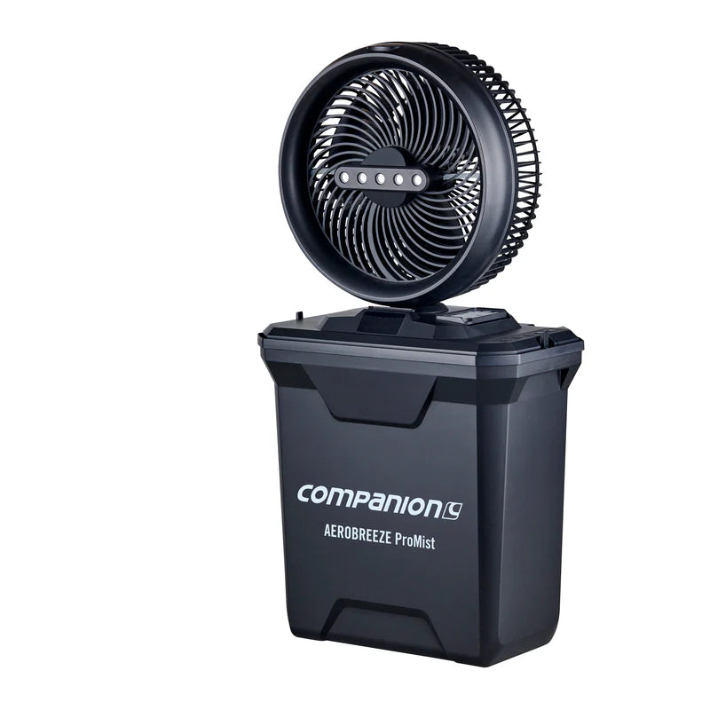 Load image into Gallery viewer, Companion Aerobreeze Pro Mist 25cm Oscillating Misting Fan
