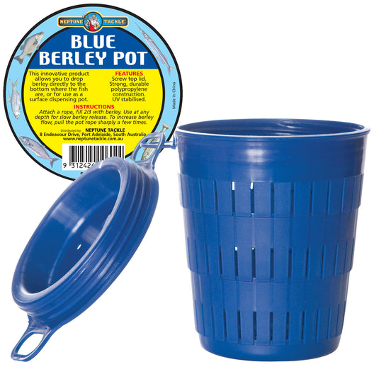 Neptune Tackle Blue Berley Pot