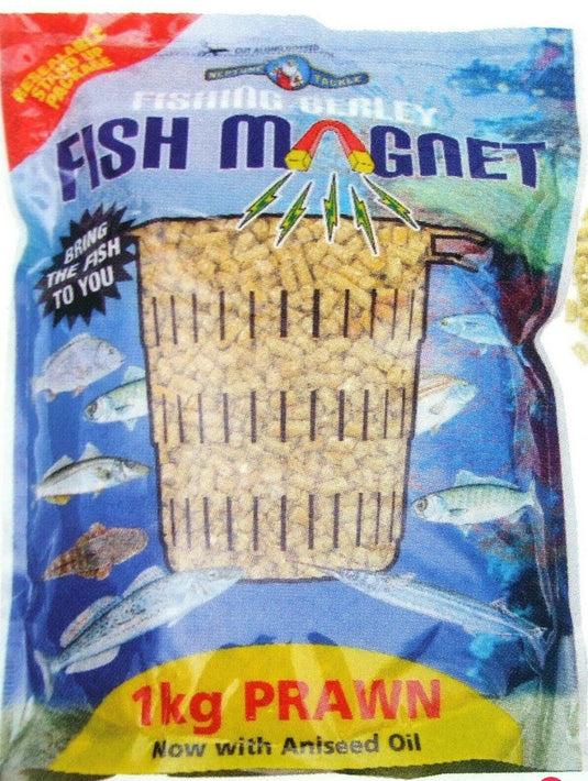 Fish Magnet 1kg Berley [VAR:Prawn Pellets with Anise]