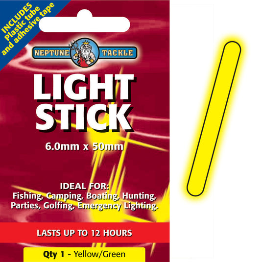 Neptune Tackle Glow Stick [SIZ:6.0mm X 50mm]