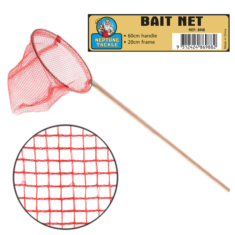 Load image into Gallery viewer, Neptune Tackle Bait Net [VAR:20cm wide Red Bait Net]
