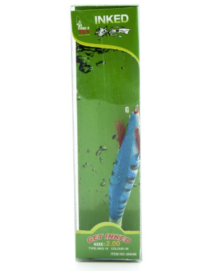 Load image into Gallery viewer, Force Ten Inked Squid Jigs [TIT:2.0 06]

