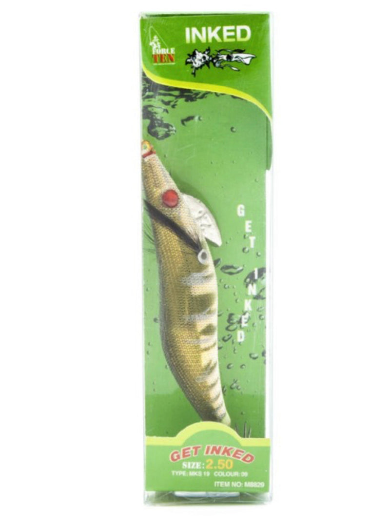 Load image into Gallery viewer, Force Ten Inked Squid Jigs [TIT:2.5 02]

