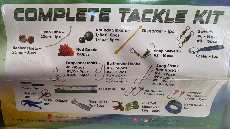 Load image into Gallery viewer, Force Ten 400 Piece Tackle Box
