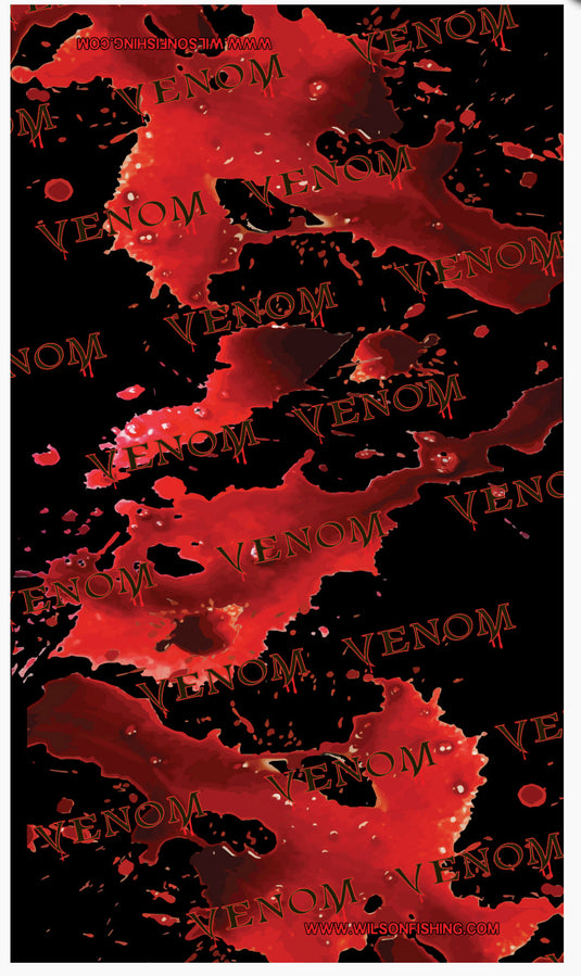 Zerek UV Headscarf's [TIT:Venom Black/Red]