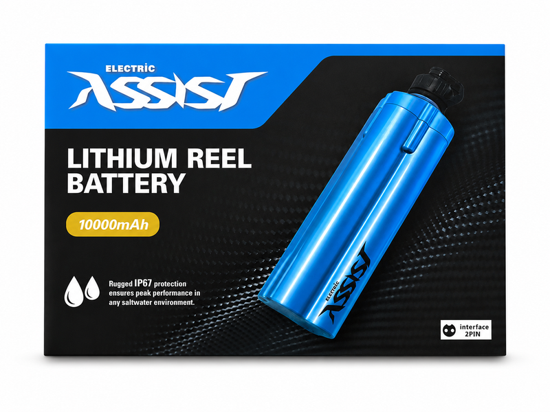 Load image into Gallery viewer, Wilson Electric Assist Reel Lithium Battery Kit [SIZ:10Ah]
