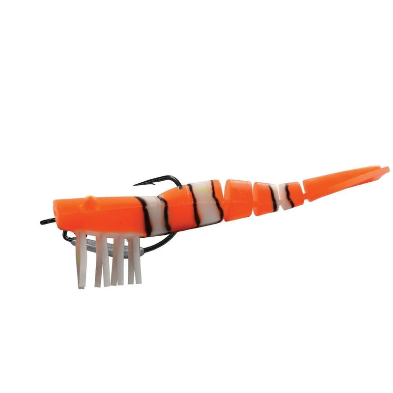 Load image into Gallery viewer, Wilson 6" Wild Shrimp Weedless 29g - 7/0 [COL:Clown]
