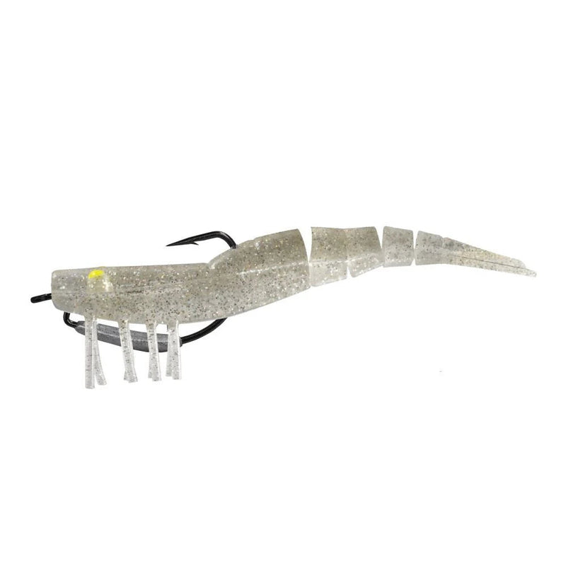 Load image into Gallery viewer, Wilson 6" Wild Shrimp Weedless 29g - 7/0 [COL:Shiny Silver]
