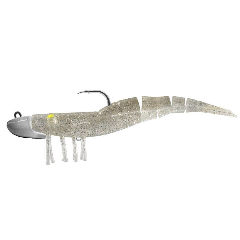 Load image into Gallery viewer, Wilson 6" Wild Shrimp HD Exposed 50g - 10/0 [COL:Shiny Silver]
