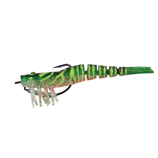 Wilson 7" Wild Shrimp Weedless 46g - 10/0 [COL:Toxic Tiger]