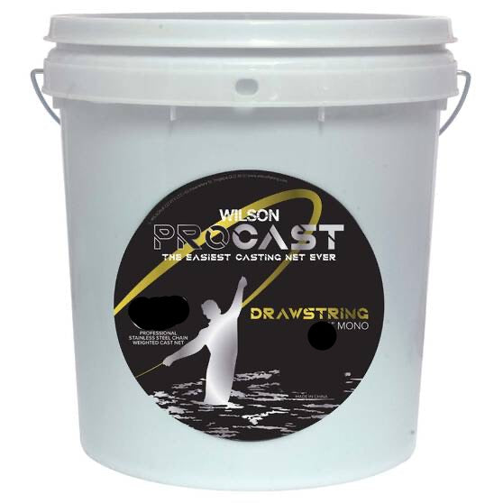 Load image into Gallery viewer, Wilson Pro Cast Cast Net - with chain bottom [SIZ:8ft Bottom Pocket 3/4”]
