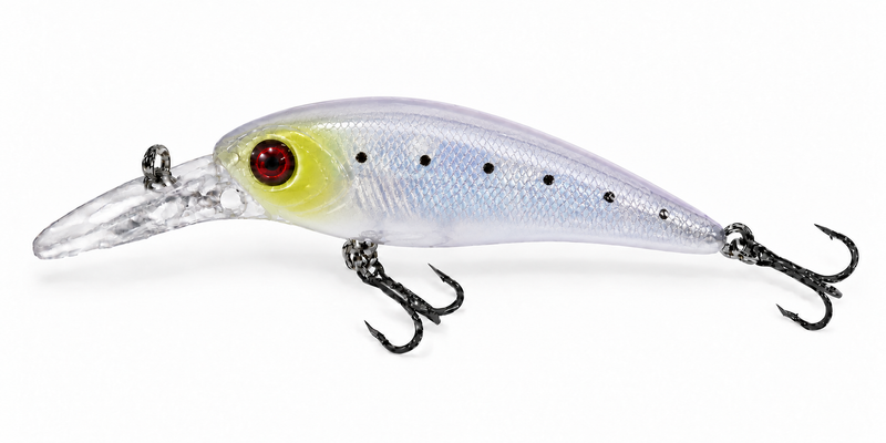 Load image into Gallery viewer, Tango Shad 1.6m Floating 50mm - 4g - #10 Mustad Treble [COL:Lumo Clear]
