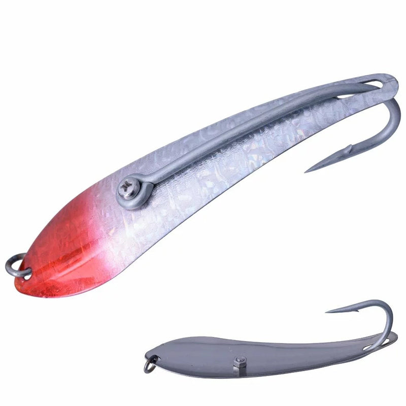 Load image into Gallery viewer, Halco Barra Spoon Sparkler [COL:3" Silver Redhead]
