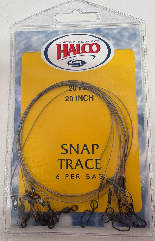 Halco Snap trace 20' 6pk [SIZ:20lb]