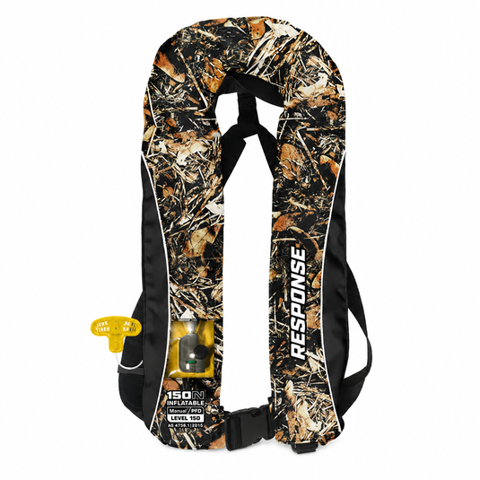 Response Level 150 Manual PFD Inflatable G150M Adult 40kg+ [COL:Camo]